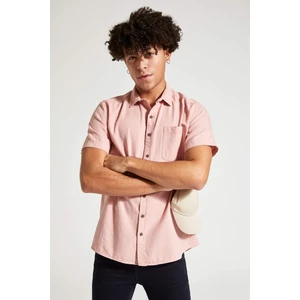 Slim Fit Basic Kısa Kollu Gömlek R1706AZ21SM