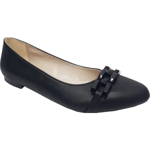 206 Deri Trend Fashion Kadın Babet