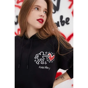 Keith Haring Oversize Fit Kapüşonlu Sweatshirt X4487AZ22SP