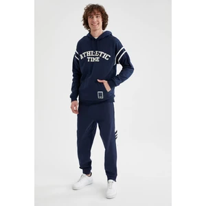 Regular Fit Triko Bantlı İçi Yumuşak Tüylü Jogger Eşofman Altı W5809AZ22SP