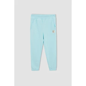 Kız Çocuk Jogger Standart Fit Cep Detaylı Jogger Eşofman Alt W7100A622SP