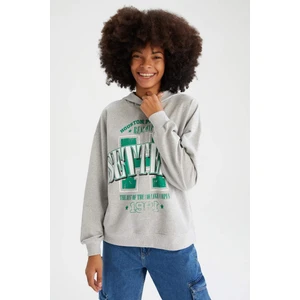 Loose Fit Kapüşonlu Sweatshirt X2342AZ22SP