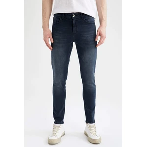 Slim Comfort Fit Normal Bel Dar Paça Yırtık Detaylı Jean Pantolon V5208AZ22SP