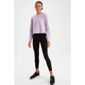 Skinny Fit Parlak Disco Örme Tayt T9004AZ22SM