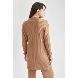 Regular Fit Balıkçı Yaka Triko Tunik V0561AZ21AU
