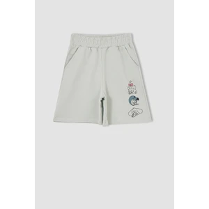 Defacto Kız Çocuk Kral Şakir Lisanslı Esnek Belli Şort V2864A621HS