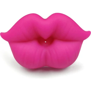 3 Adet Yenidoğan Emzik Kırmızı Dudaklar Kukla Emzikler (Gül Kırmızı)