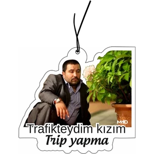 Mad Accessories Kolpaçino Şahin Tasarımlı Dekoratif Oto Araç Kokusu
