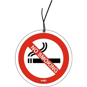 Mad Accessories No Smoking Tasarımlı Parfüm Esanslı Baskılı Dekoratif Asma Ayna Oto Araç Kokusu