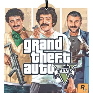 Mad Accessories Gta 5 3 Baba Arabesk Tasarımlı Premium Oto Araç Kokusu