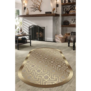Esta Halı Esta Gold Geçişli Modern Oval Halı (Makinada Yıkanabilir Kaymaz Dot Taban) - ES1149