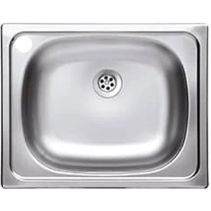 Krom Evye N-205 40X50 Tek Gözlü Ankastre Mutfak Evyesi Sol