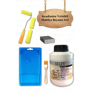 Bal Sanat Kendinden Vernikli Mobilya Boyama Seti Rich Selfy Decor 1250CC Kardelen