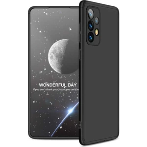 wowacs Samsung Galaxy A53 5g ile Uyumlu Kılıf 3 Parçalı Tam Koruma Dayanıklı Soft Ince Kılıf