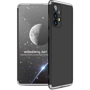 wowacs Samsung Galaxy A53 5g ile Uyumlu Kılıf 3 Parçalı Tam Koruma Dayanıklı Soft Ince Kılıf