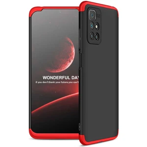 wowacs Xiaomi Redmi 10 2022 ile Uyumlu Kılıf 3 Parçalı Tam Koruma Dayanıklı Soft Ince Kılıf