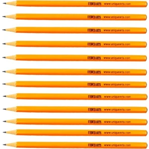 Uniquearts Sarı Kurşun Kalem 12'li