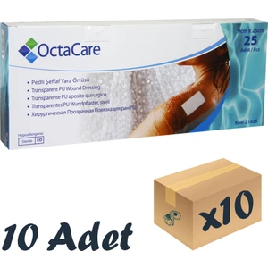 Şeffaf Su Geçirmez Yaraa Örtüsü 9cm x 25CM 10 Adet Tekli Steril Paket