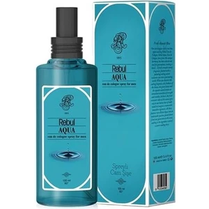Aqua 100 ml Cam Şişe Sprey Kolonya 80°