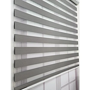 Brillant Zebra Stor Perde Gri MZ510
