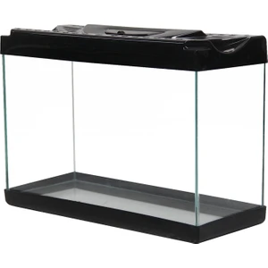 Girist Pet Renkli Büyük Akvaryum 50 cm Siyah