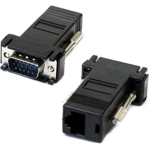 VGA To Lan Çevirici Adaptör Internet Ağ Adaptörü