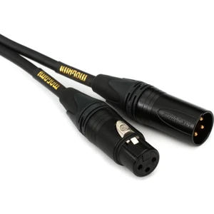 Gold Xlrf-Xlrm 3mt |  Ultra Kalite Balanced | Dengeli Mikrofon Kablosu Xlr-Erkekten → Xlr Dişiye | 3mt