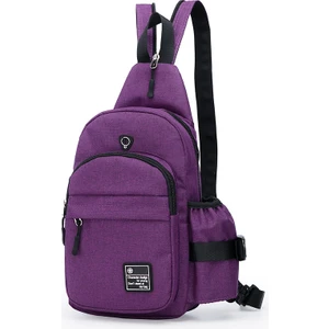 Göğüs Paketi Erkek ve Kadın Çok Fonksiyonlu Sırt Çantası Çapraz Çapraz Küçük Mini Sürme Su Şişesi Çantası Eğlence Açık Hava Sporları Sırt Çantası (Yurt Dışından)