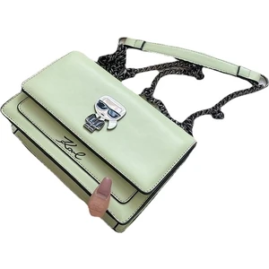Küçük Kare Çanta Bir Omuz Crossbody Bir Omuz Çantası Pu Manyetik Toka Trendy Moda Basit Kadın Çantası (Yurt Dışından)
