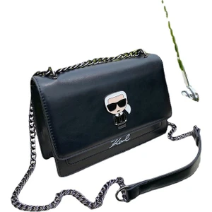Küçük Kare Çanta Bir Omuz Crossbody Bir Omuz Çantası Pu Manyetik Toka Trendy Moda Basit Kadın Çantası (Yurt Dışından)
