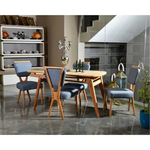 Palace Iskandinav, Gürgen Ağaç, El İşçiliği Mutfak&Salon Masa Sandalye Takımı