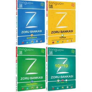 Tonguç Akademi 8. Sınıf LGS Zoru Bankası 4 Kitap Set - Tüm Dersler