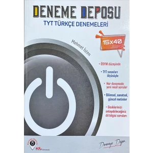 Acil Yayınları Deneme Deposu TYT Türkçe 15X40 Denemeleri