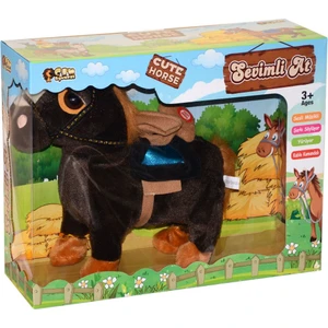 Can Oyuncak YY199011 Kablolu Müzikli Sevimli At 27 cm -Can