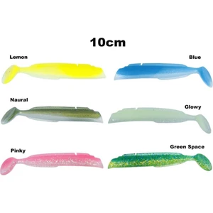 Salt Eel Body 10CM X3 Silikon Yem Gövde