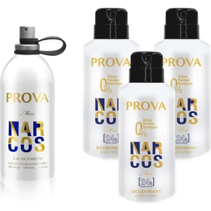 Nrcs Edp Erkek Parfüm 120 ml ve Deodorant 150 ml 3 Adet