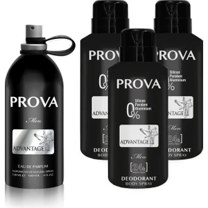 Advantage Edp Erkek Parfüm 120 ml ve Deodorant 150 ml 3 Adet