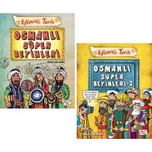 Eğlenceli Bilgi Tarih 2 Kitap Set Osmanlı Süper Beyinleri 1-2