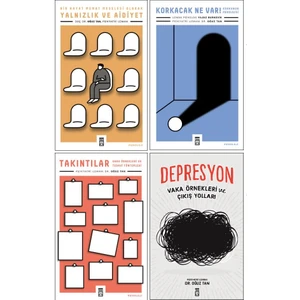 Yalnızlık - Korkacak Ne Var - Takıntılar - Depresyon - Oğuz Tan -  4 Kitap