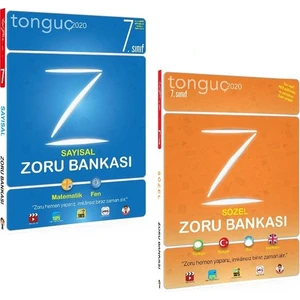 Tonguç Akademi 7. Sınıf Tonguç Sayısal-Sözel Zoru Bankası 2 Kitap Set
