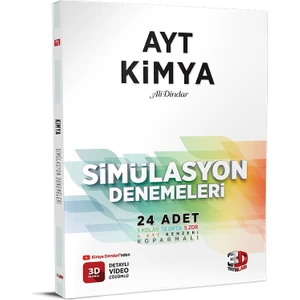 3D Yayınları AYT Kimya Simülasyon 24 Deneme