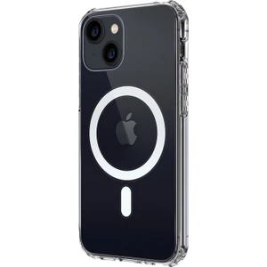 Apple iPhone 13 Magsafe Özellikli Shock Proof Şeffaf Silikon Kılıf + 5d Cam Ekran Koruyucu + Kamera Lens Koruyucu