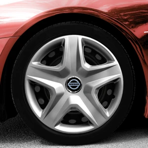 Nissan 16 Inç Jant Kapağı Amblemli Gri 4'lü Takım 120