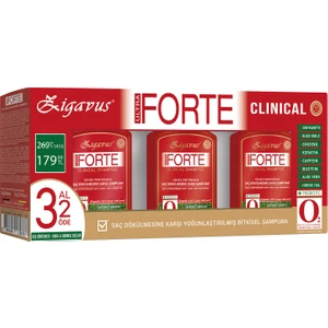 Forte Ultra Clinical Kuru Saçlar için Şampuan 300 ml - 3 Al 2 Öde