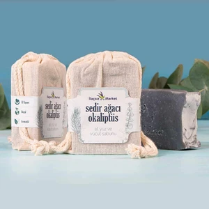 İlaçsız Market Sedir Ağacı - Okaliptüs Sabunu