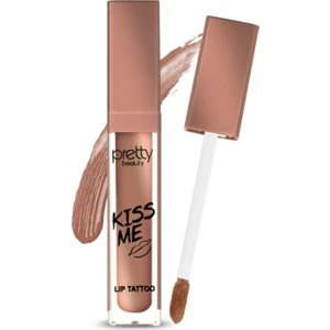 Pretty Beauty Kiss Mee Lip Tattoo 24 Saat Kalıcı Mat Likit Ruj PB156B No:1