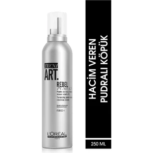 L'oreal Professionnel Techni Art Rebel Push-Up Hacim Veren Pudralı Köpük 250 ml