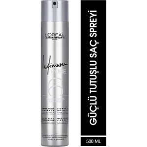 L'oreal Professionnel Infinium Pure Güçlü Tutuşlu Saç Spreyi 500  ml