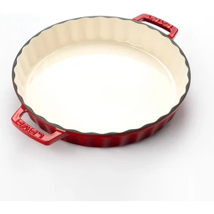 Yuvarlak Tepsi. Çap 30 cm. kırmızı