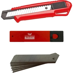 Vip-Tec VT875103 Profesyonel Plastik Maket Bıçağı 160X18MM + 10 Adet Yedek